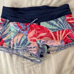 Tropical Athleta Girl Swim Shorts 8-10